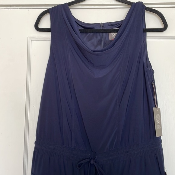Vince Camuto Sleeveless Cowl Neck Jumpsuit - Picture 3 of 7